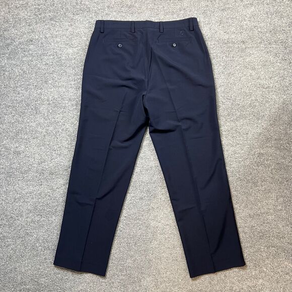FJ FootJoy Pants Mens 36 Navy Stretch Straight Golf Performance Lightweight - Picture 10 of 13